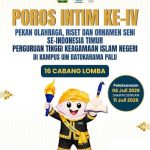 Mahasiswa IAT IAIN Sultan Amai Gorontalo Raih Prestasi Gemilang pada POROS INTIM IV 2026 di UIN Datokarama Palu